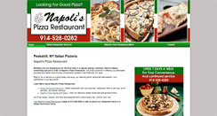 Desktop Screenshot of napolispizzany.com